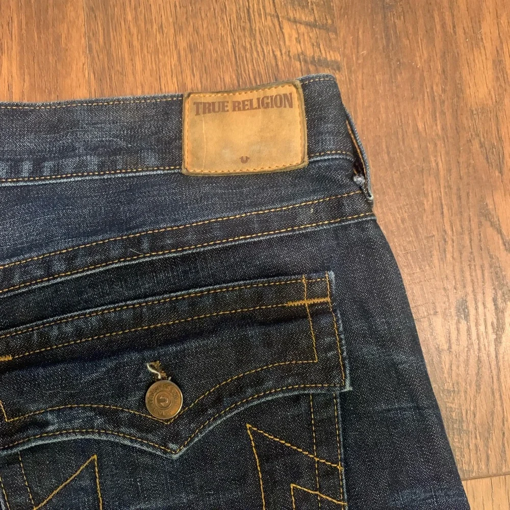 True religion, Ricky, mud, splash, jeans, dark blue, relaxed straight - Picture 4 of 16